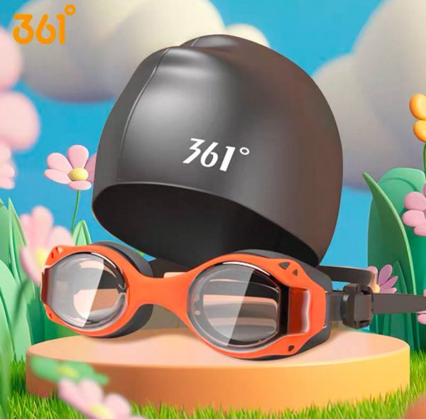 Mũ và kính bơi 361 cho trẻ em - Ảnh 4