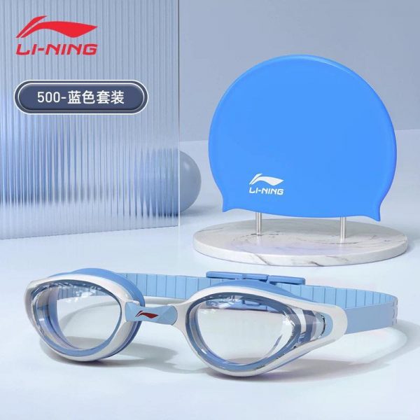 Set Mũ và Kính bơi Li-Ning cho nam nữ - Ảnh 3